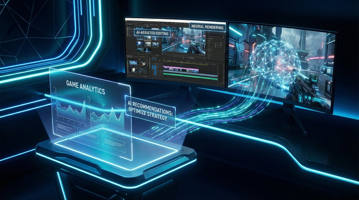 人兽 AI游戏视频技术